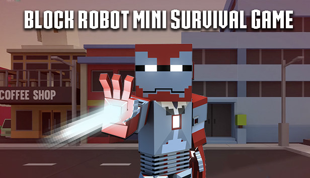 Block Robot Mini Survival Game Steam capsule image