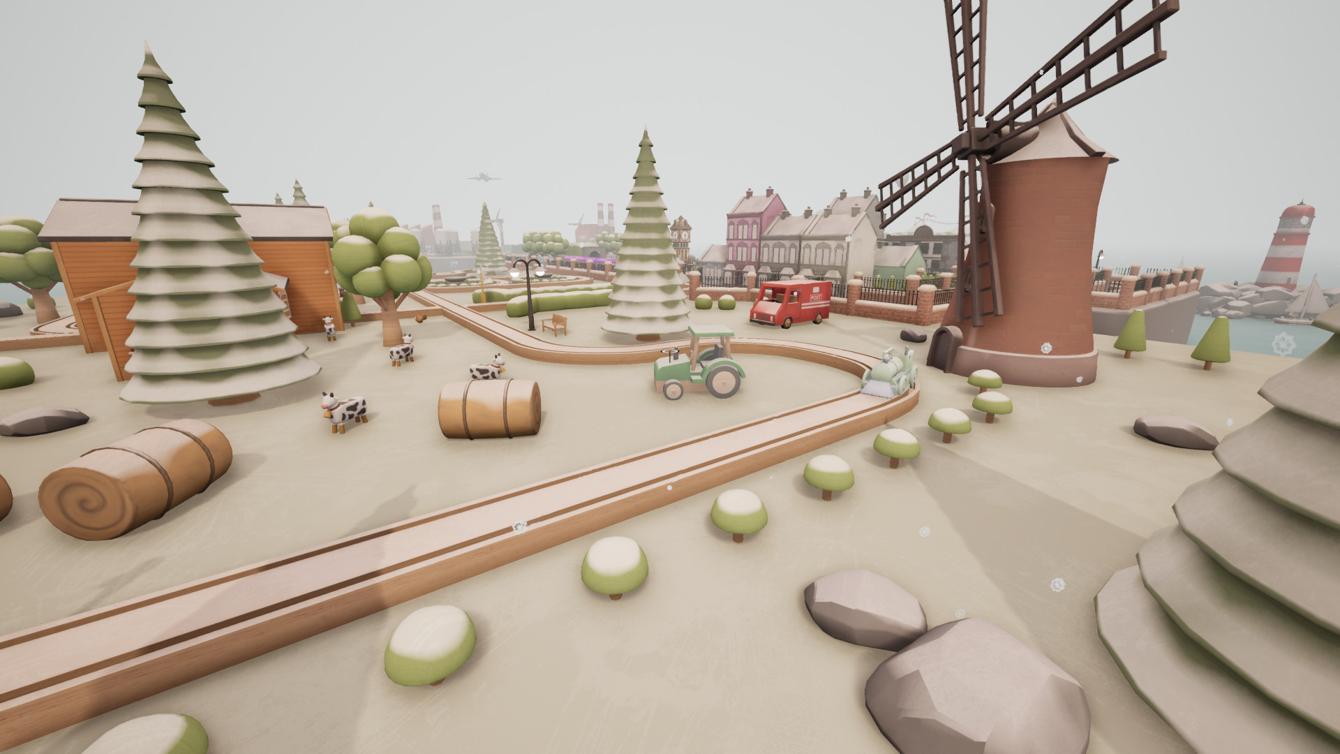 The train clearance set game