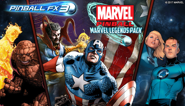 Pinball FX Classic - Marvel Pinball: Marvel Legends Pack Steam capsule image
