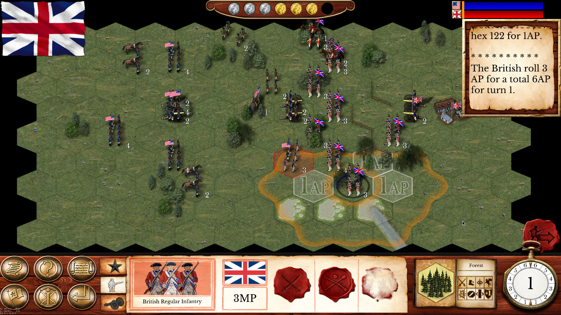 Hold the Line: The American Revolution on Steam