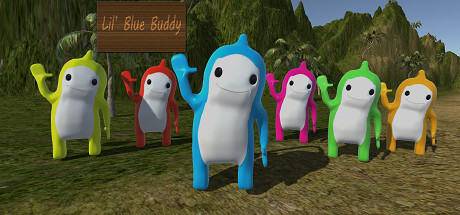 Lil' Blue Buddy concurrent players on Steam