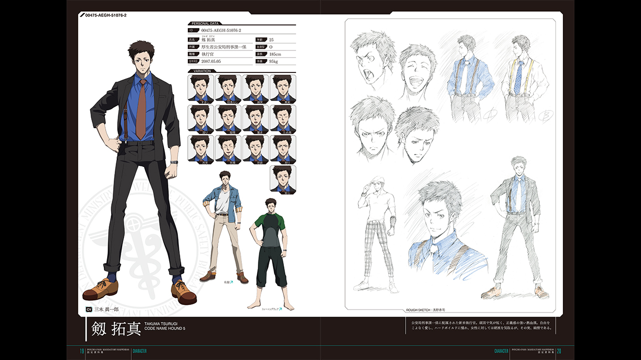 Psycho Pass サイコパス 選択なき幸福 設定資料集 On Steam