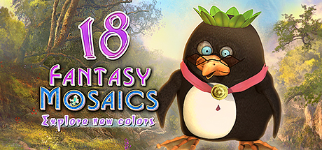 Fantasy Mosaics 18: Explore New Colors Cover Image