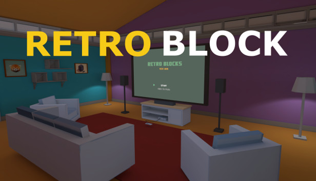Retro Block VR Steam capsule image