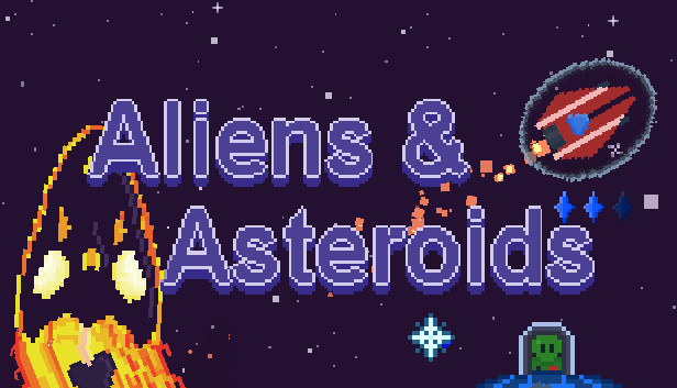 Aliens&Asteroids Steam capsule image