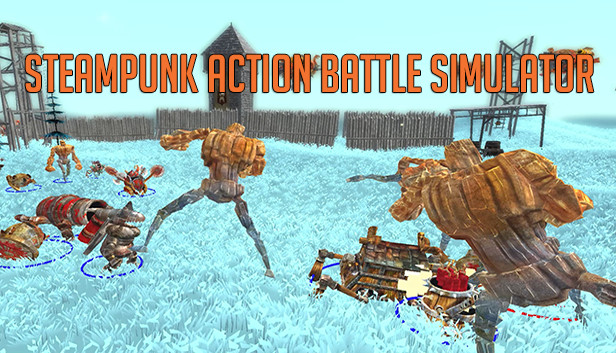 Steampunk Action Battle Simulator Steam capsule image