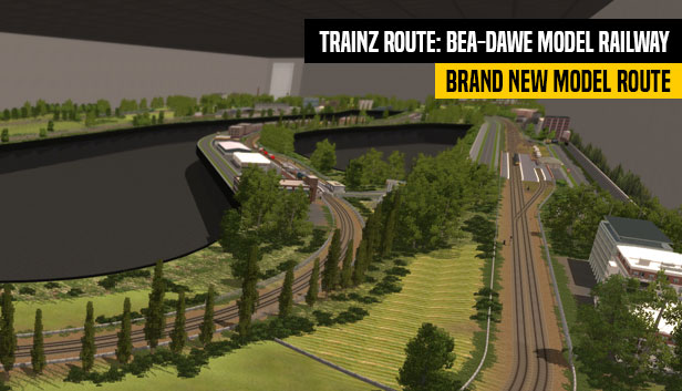 Trainz Route: Bea-Dawe Model Railway Steam capsule image