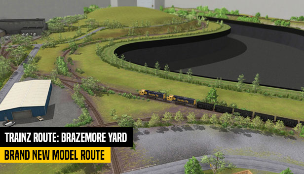 Trainz Route: Brazemore Yard Steam capsule image