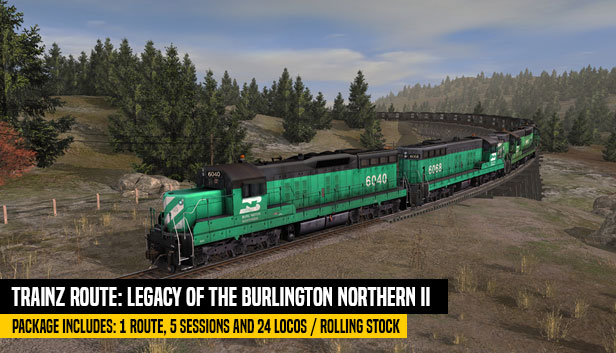 Trainz 2019 DLC: Legacy of the Burlington Northern II Steam capsule image