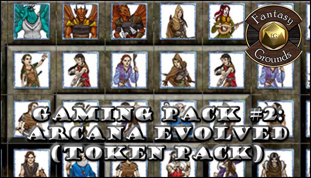 Fantasy Grounds - Gaming Pack #2: Arcana Evolved (Token Pack) Steam capsule image
