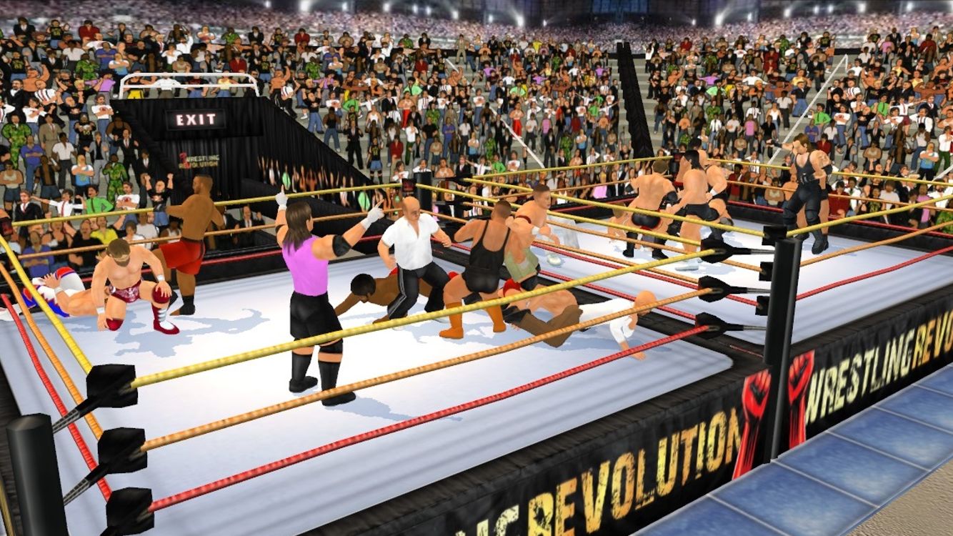 wrestling revolution 3d wwe add 300 textures