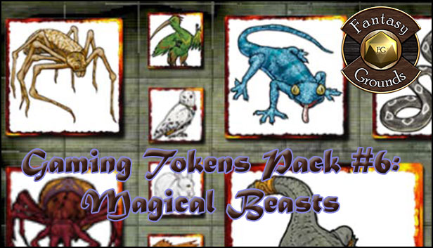 Fantasy Grounds - Gaming #6: Magical Beasts (Token Pack) Steam capsule image