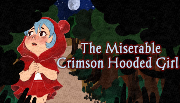 The Miserable Crimson Hooded Girl Steam capsule image