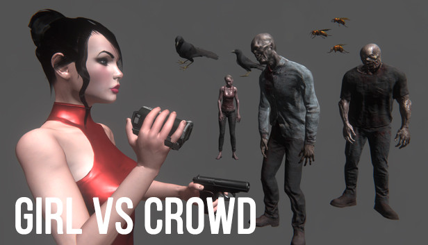 Girl vs Crowd Steam capsule image