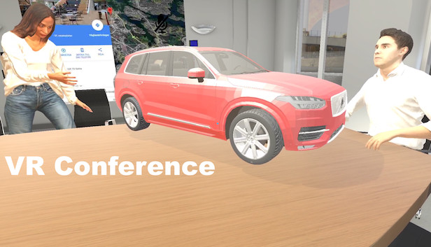 VR conference Steam capsule image