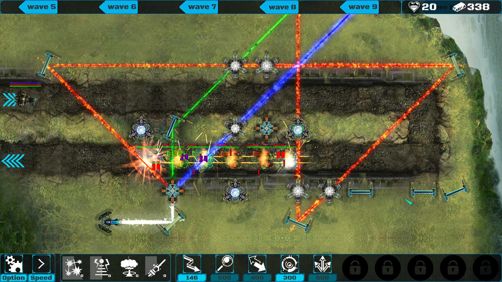 Lethal tower defense