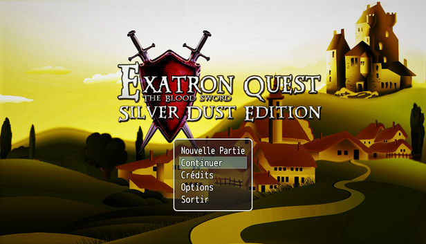 Exatron Quest L'Epée de Sang Steam capsule image