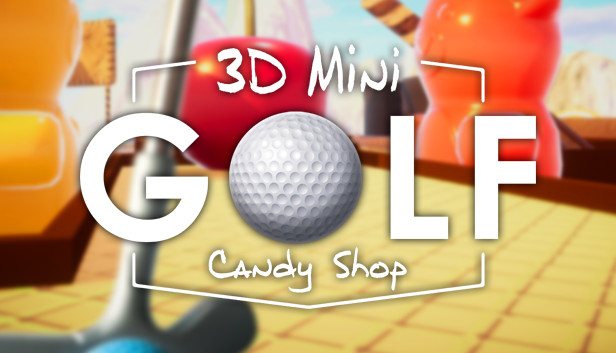 3D MiniGolf: Candy Shop Steam capsule image