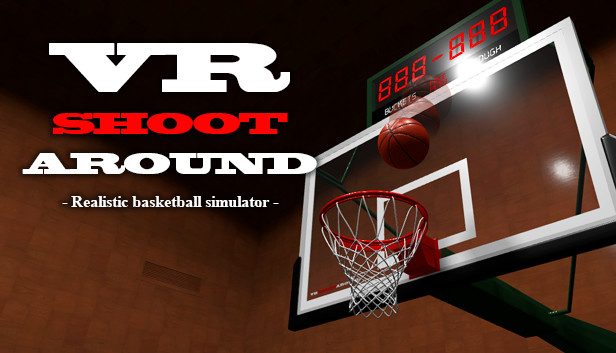VR SHOOT AROUND - Realistic basketball simulator - Steam capsule image