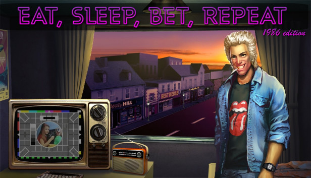 Eat, Sleep, Bet, Repeat Steam capsule image