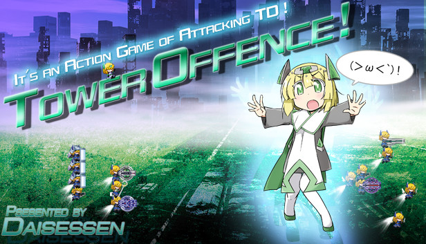 Tower Offence! たわーおふぇんす! Steam capsule image