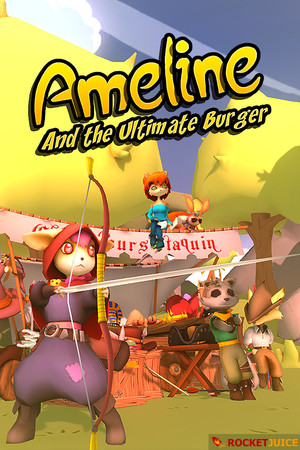 Ameline and the Ultimate Burger cover