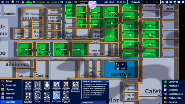 Análisis de Academia: School Simulator