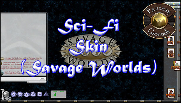 Fantasy Grounds - Sci-fi Skin (Savage Worlds) Steam capsule image