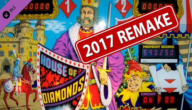 Zaccaria Pinball - House of Diamonds 2017 Table Steam capsule image