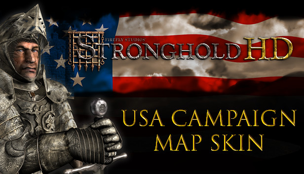 Stronghold HD - USA Campaign Map Skin Steam capsule image