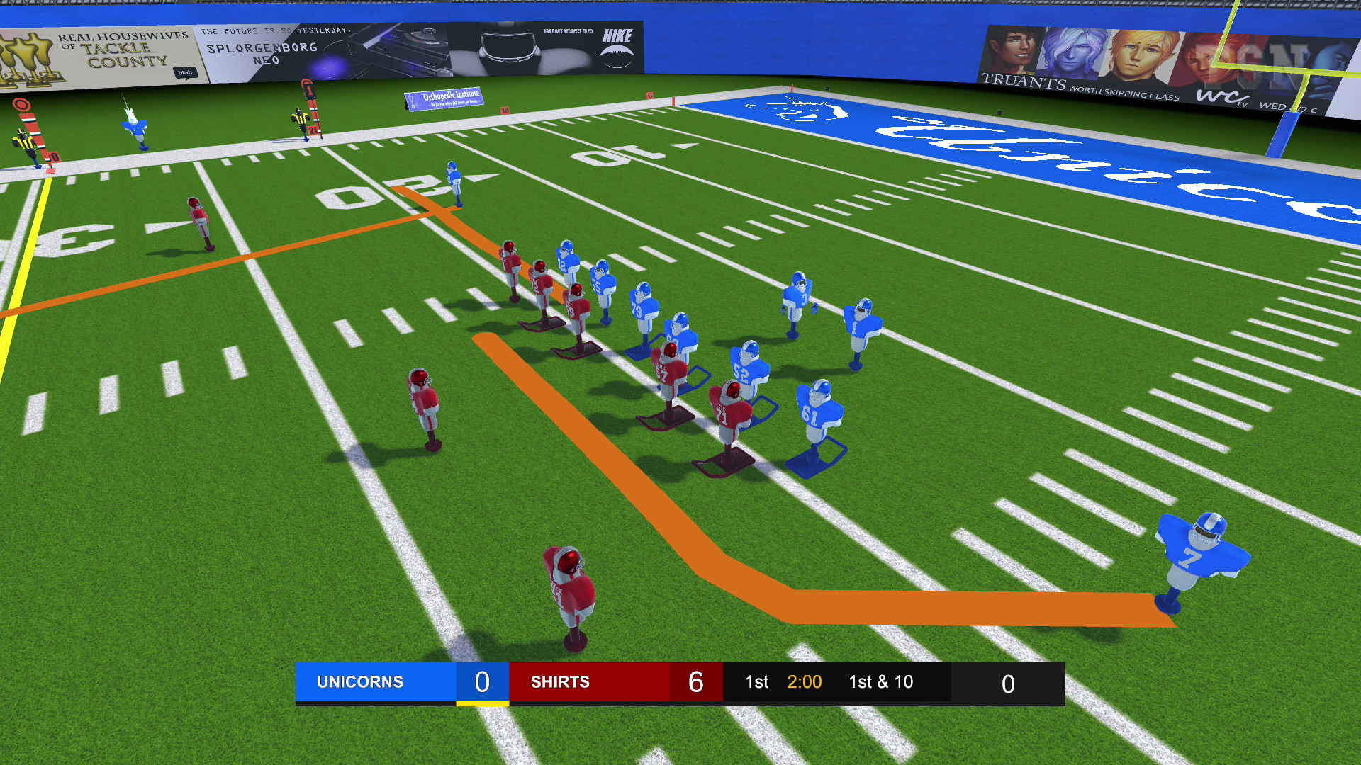 Oculus Quest 游戏《橄榄球》2MD: VR Football Unleashed