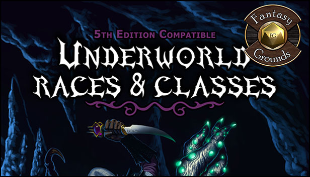 Fantasy Grounds - Underworld Races & Classes (5E) Steam capsule image