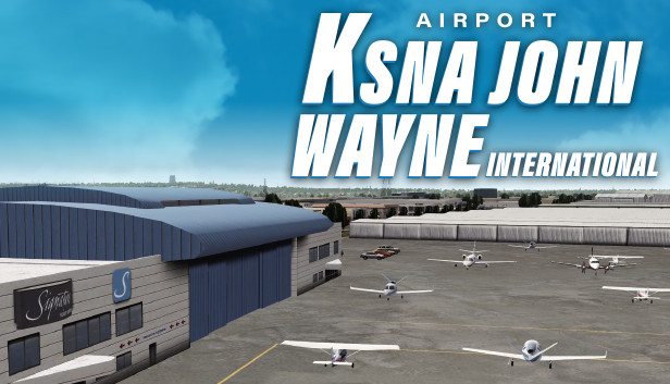 X-Plane 11 - Add-on: Skyline Simulations - KSNA - John Wayne International Steam capsule image
