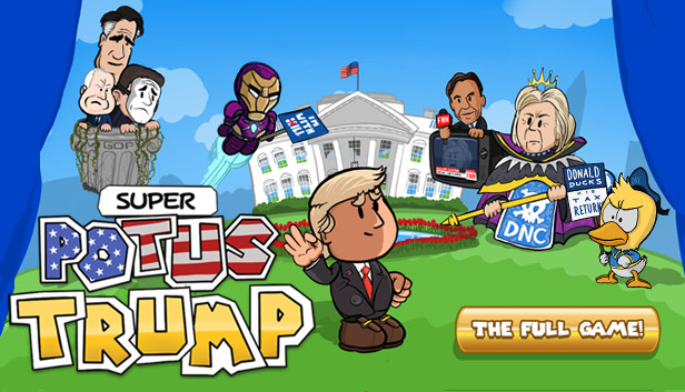 Super POTUS Trump: The Full Game! Steam capsule image