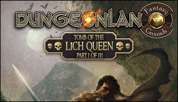 Fantasy Grounds - Dungeonlands: Tomb of the Lich Queen (Savage Worlds) Steam capsule image