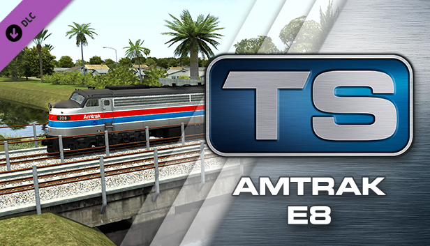 Train Simulator: Amtrak E8 Loco Add-On Steam capsule image