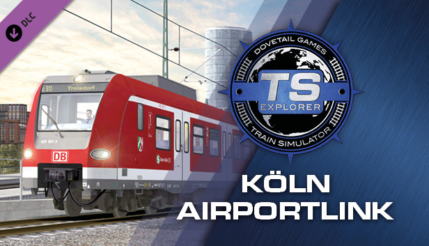 Train Simulator: Köln Airport Link Route Extension Add-On Steam capsule image