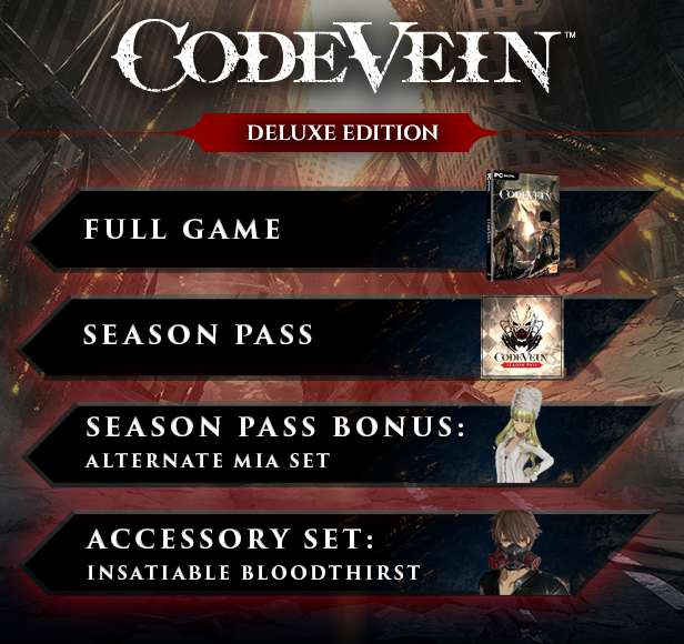 CODE VEIN - Deluxe Edition, PC Steam Game