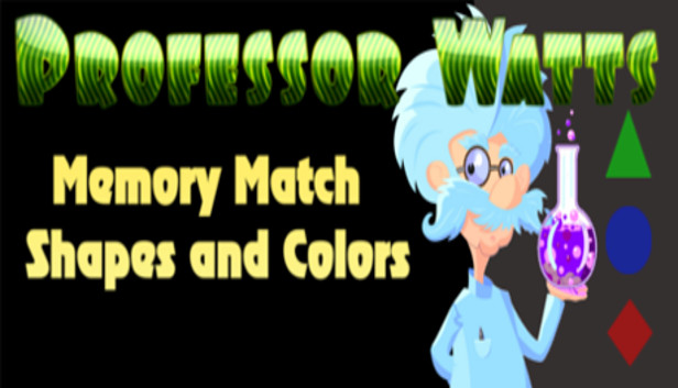 Professor Watts Memory Match: Shapes And Colors Steam capsule image