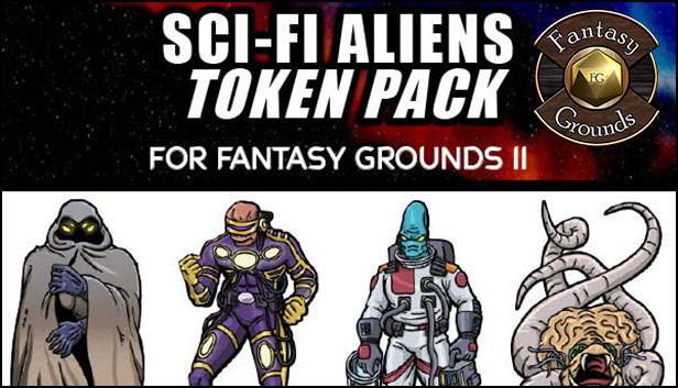 Fantasy Grounds - Disposable Heroes: Sci-Fi Aliens (Token Pack) Steam capsule image