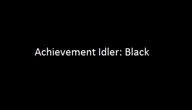 Achievement Idler: Black Steam capsule image