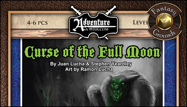 Fantasy Grounds - B09: Curse of the Full Moon (5E) Steam capsule image