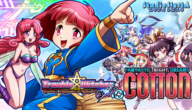 Trouble Witches Origin,Special additional character : Cotton Steam capsule image