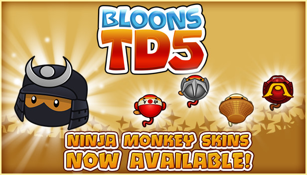 Bloons TD 5 - Samurai Ninja Monkey Skin Steam capsule image