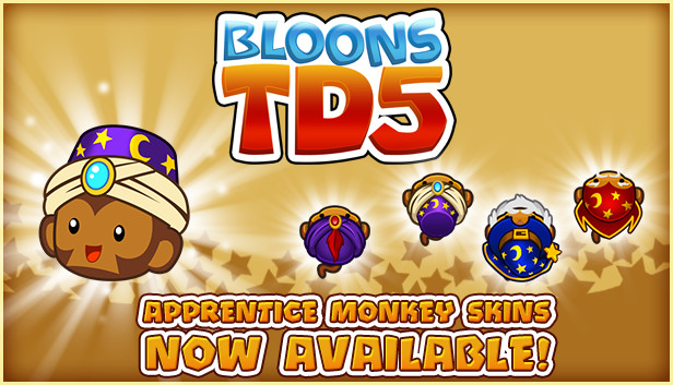 Bloons TD 5 - Mystical Apprentice Monkey Skin Steam capsule image