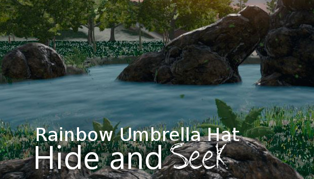 Hide and Seek - Rainbow Umbrella Hat Steam capsule image
