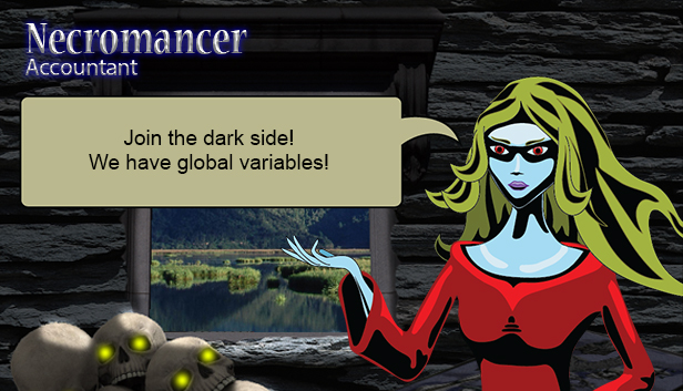 Necromancer Accountant Steam capsule image