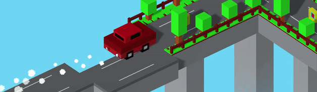 Pixel Traffic: Risky Bridge
