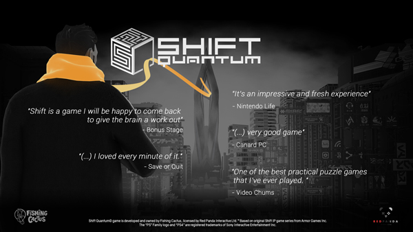 Shift Quantum - A Cyber Noir Puzzle Platformer thumbnail