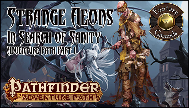 Fantasy Grounds - Pathfinder RPG - Strange Aeons AP 1: In Search of Sanity (PFRPG) Steam capsule image